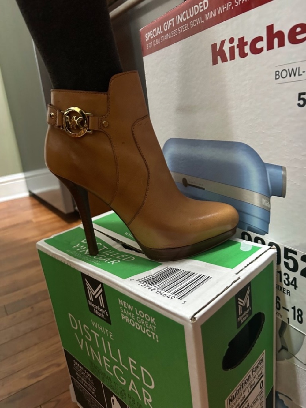 Michael Kors High Heel Ankle Boot